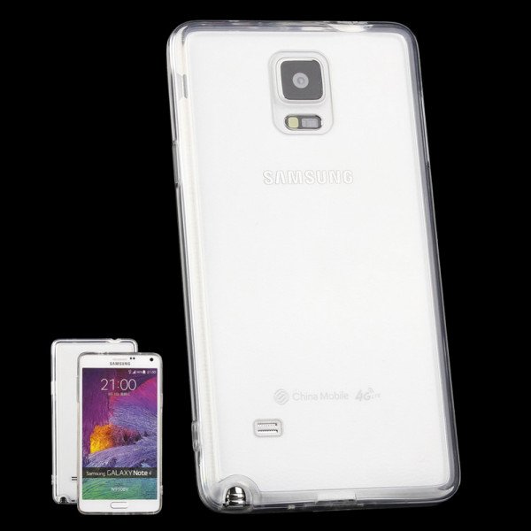 Wholesale Samsung Galaxy Note 4 Crystal Clear Hybrid Case (Clear)
